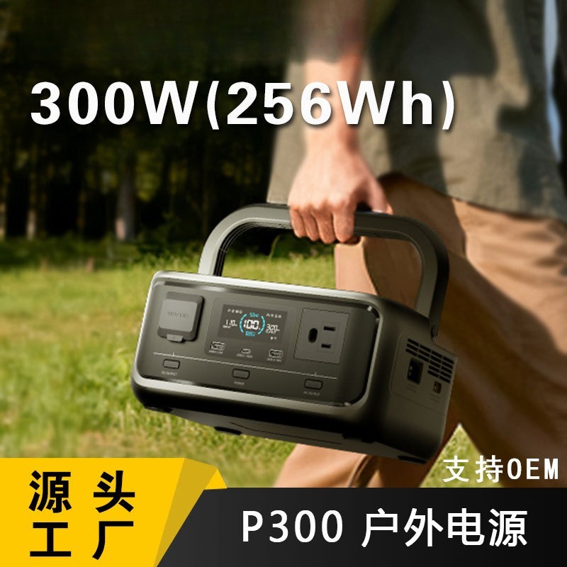 Outdoor Powerbank - 300W 256Wh LiFePO4 Portable Outdoor Power