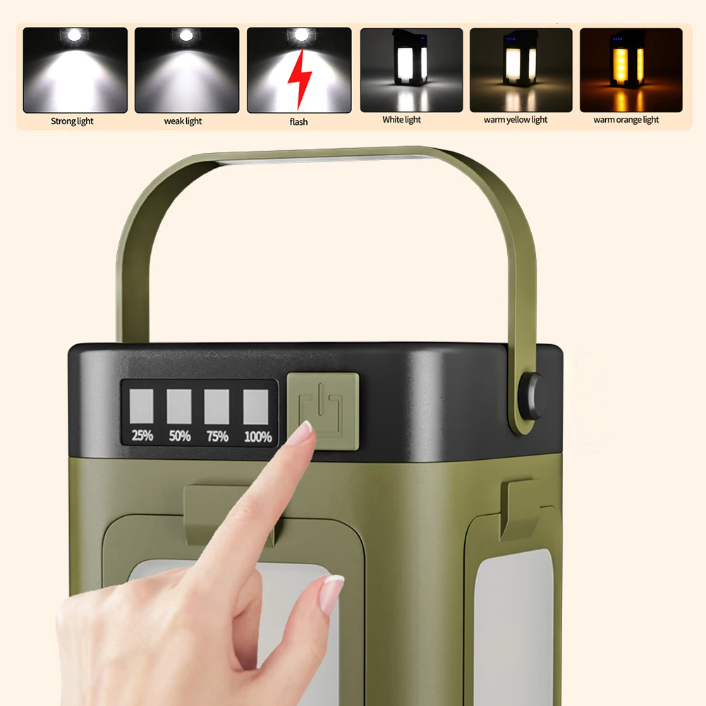 Solar Outdoor Portable Camping - đánh giá và giá Outdoor Powerbank