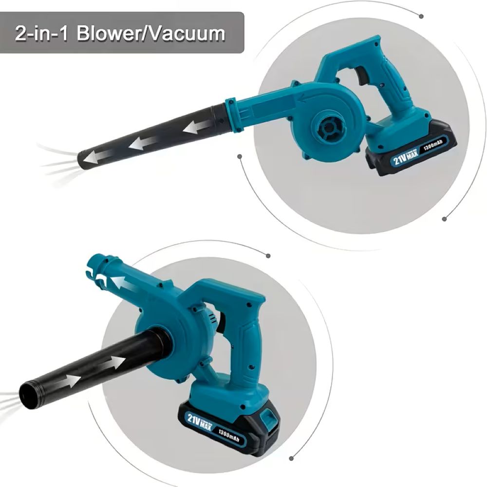 2-in-1 Cordless Leaf Blower &  - đánh giá và giá Leaf Blower Cordless
