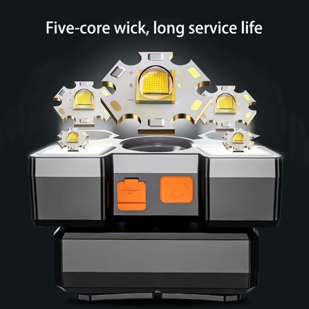 5*LED High Power Headlamp Supe - đánh giá và giá Outdoor Power Reno