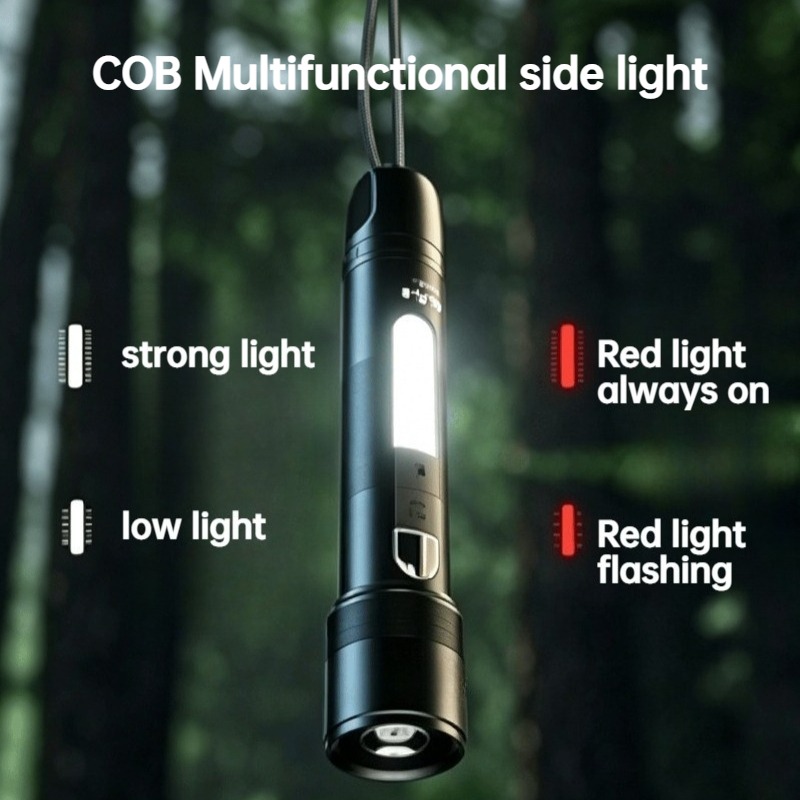 Multi Functional LED Flashligh - đánh giá và giá Outdoor Powerbank