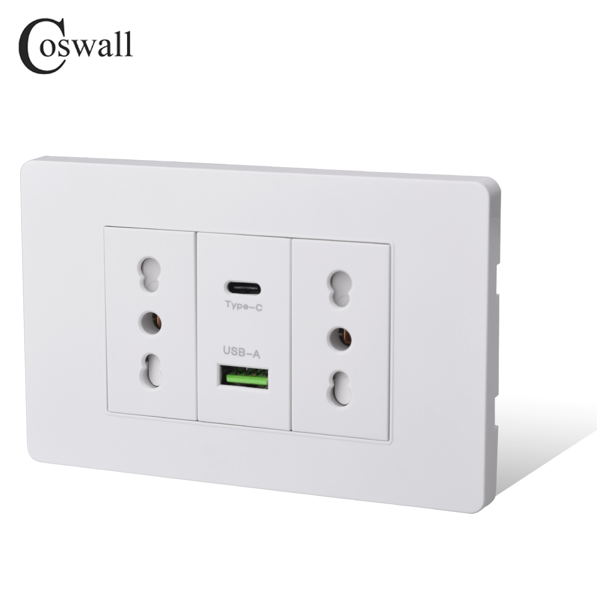 Coswall White 118 Series PC Pa - đánh giá và giá Outdoor Power Outlet