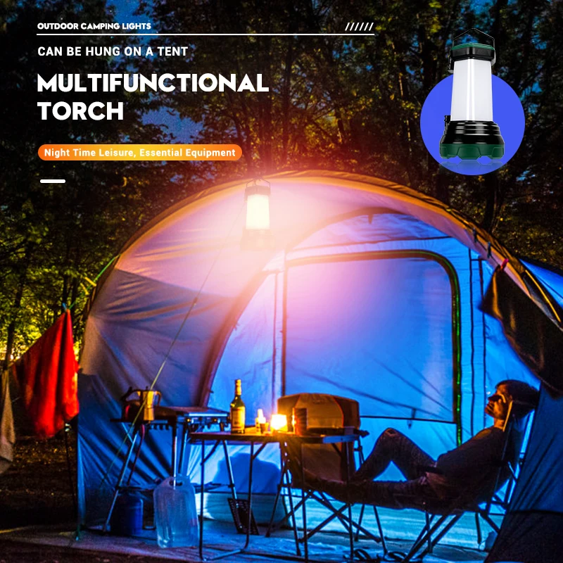 Portable Powerful LED Flashlig - đánh giá và giá Outdoor Powerbank