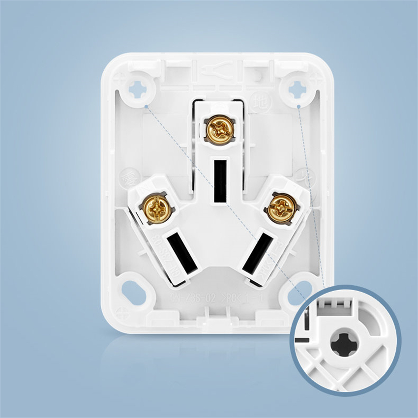 16 Amp Trung Quốc 3 Phẳng Pin  - đánh giá và giá Outdoor Power Outlet