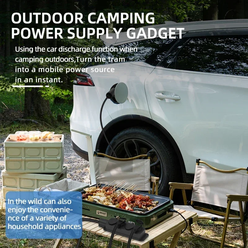 Portable 16A 4KW Electric Car  - đánh giá và giá Outdoor Power Outlet