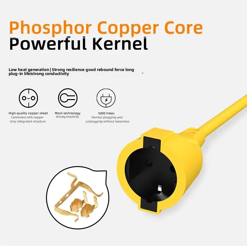 16A EU Schuko Power Strip 4KW  - đánh giá và giá Outdoor Power Outlet
