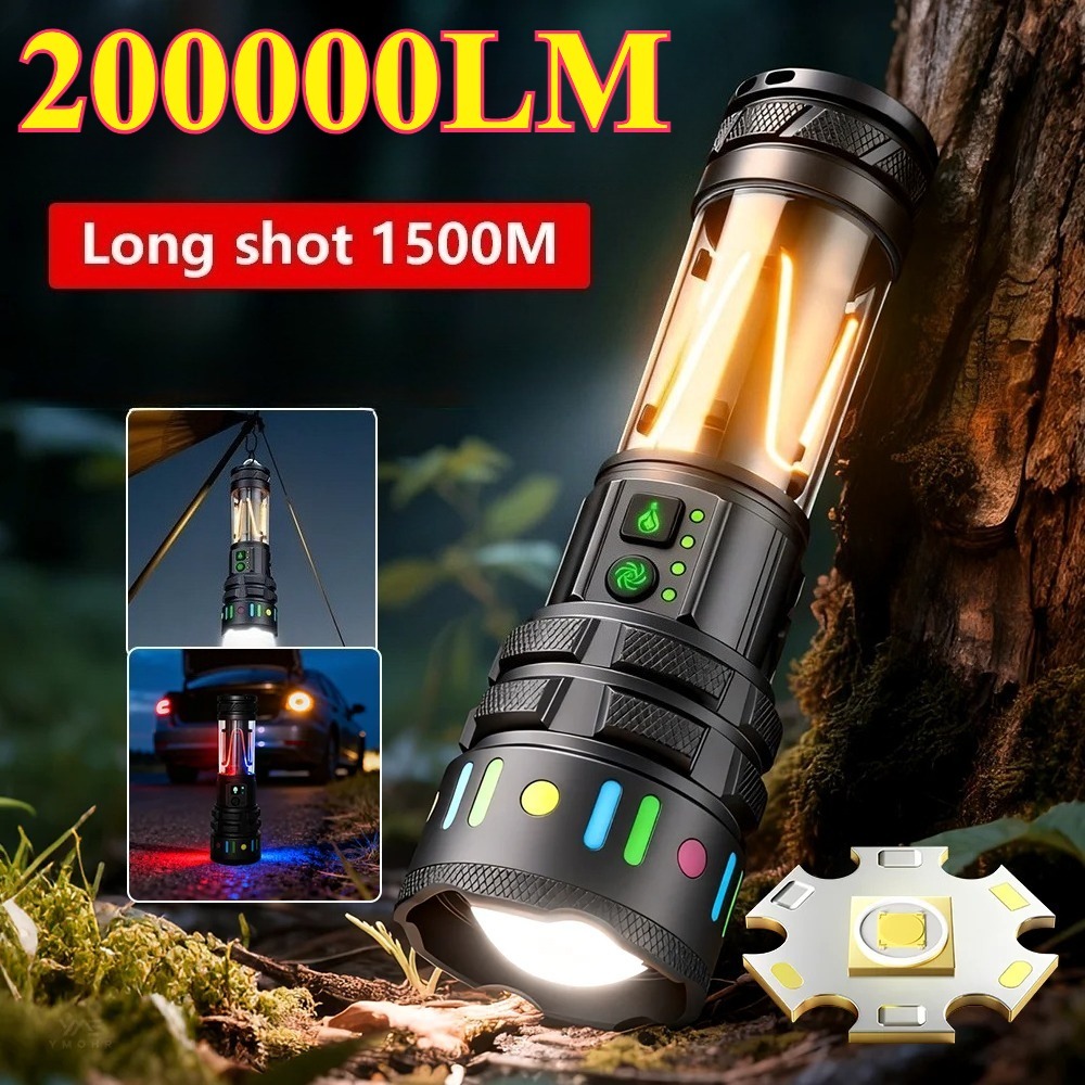 Powerful Ultra Bright LED Flas - đánh giá và giá Outdoor Powerbank