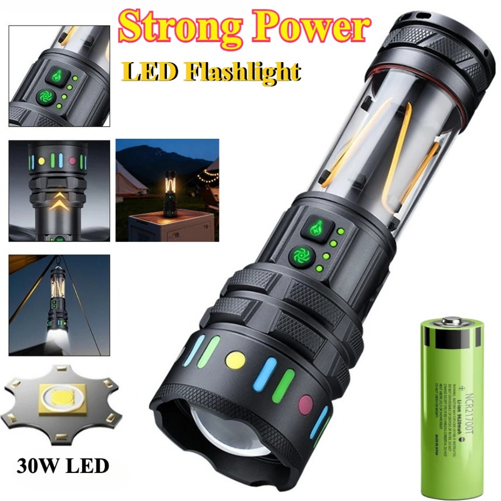 Powerful Ultra Bright LED Flas - đánh giá và giá Outdoor Powerbank