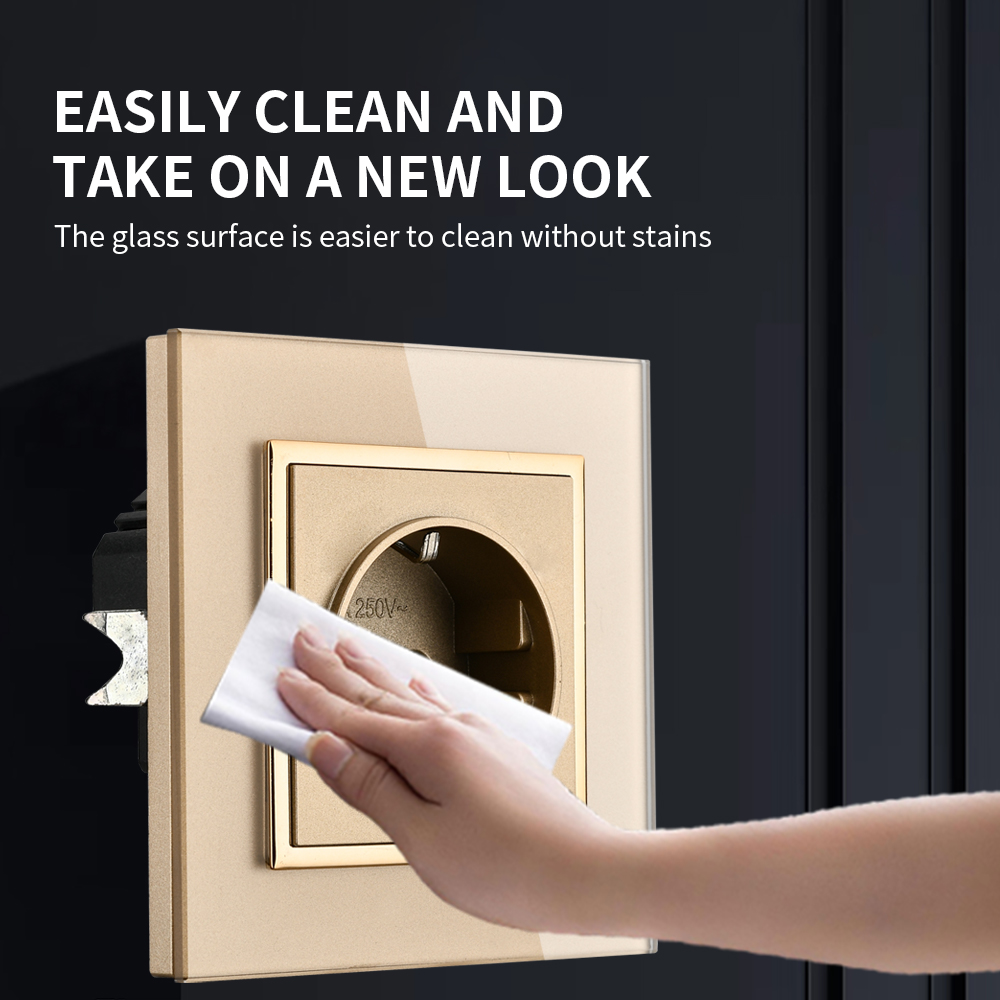 WESA Crystal Tempered Glass Pa - đánh giá và giá Outdoor Power Outlet