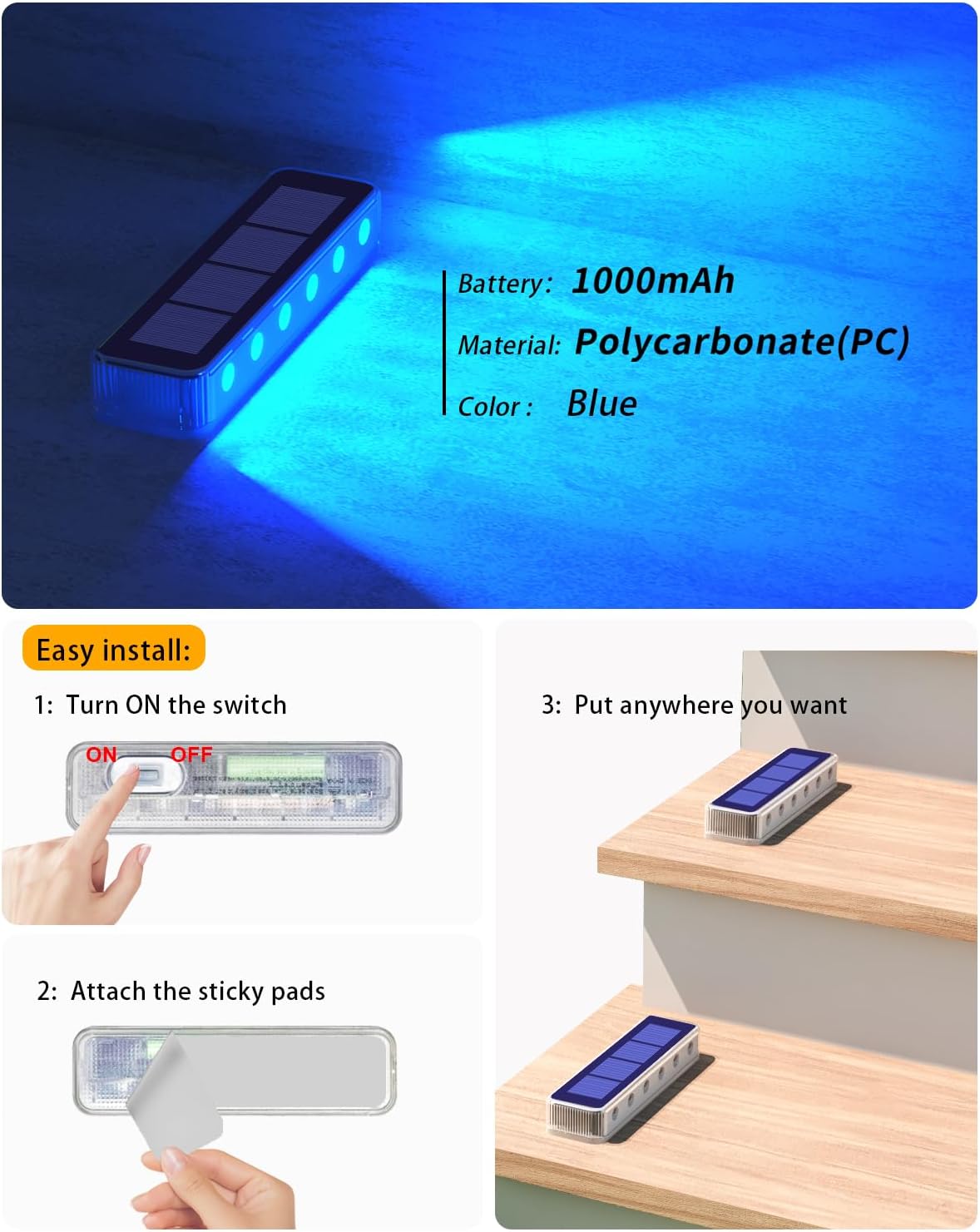 Outdoor Solar Deck Lights LED  - đánh giá và giá Outdoor Power Reno