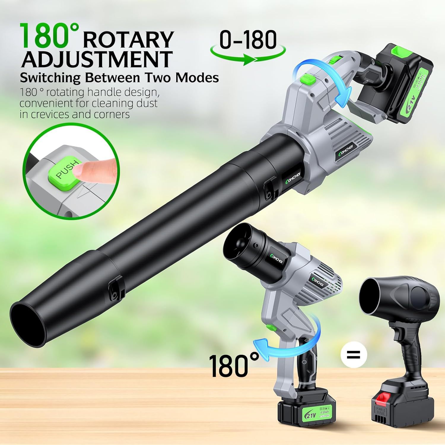 Cordless Electric Leaf Blower  - đánh giá và giá Leaf Blower Cordless