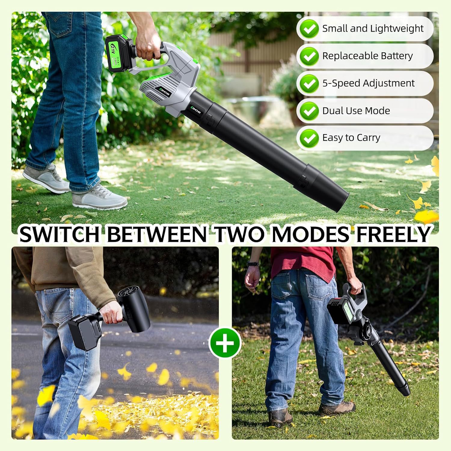 Cordless Electric Leaf Blower  - đánh giá và giá Leaf Blower Cordless