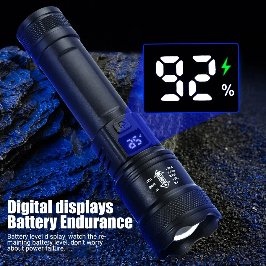 9900LM Powerful LED Flashlight - đánh giá và giá Outdoor Power Reno