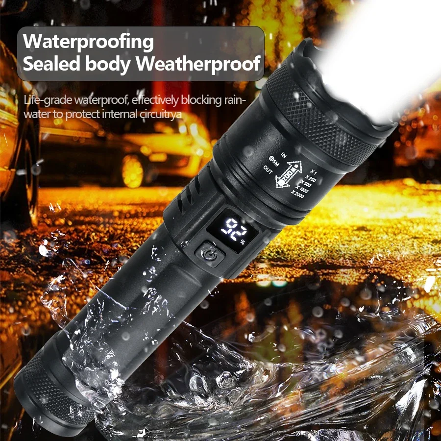 9900LM Powerful LED Flashlight - đánh giá và giá Outdoor Power Reno