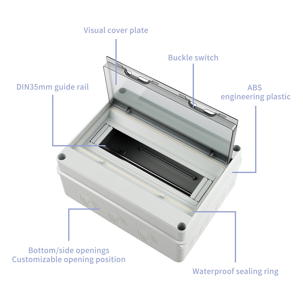 HT-5/8/12/15/18/24 WAY IP65 Wa - đánh giá và giá Outdoor Power Outlet Box
