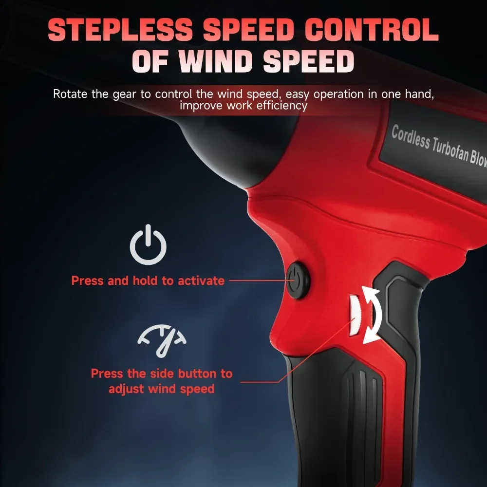 Electric Cordless Turbo Blower - đánh giá và giá Leaf Blower Cordless
