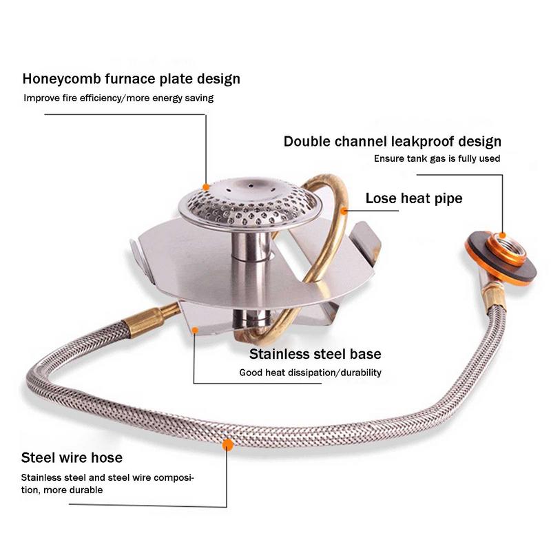 Outdoor Camping Gas Stove 3200 - đánh giá và giá Outdoor Kitchen Power Burner