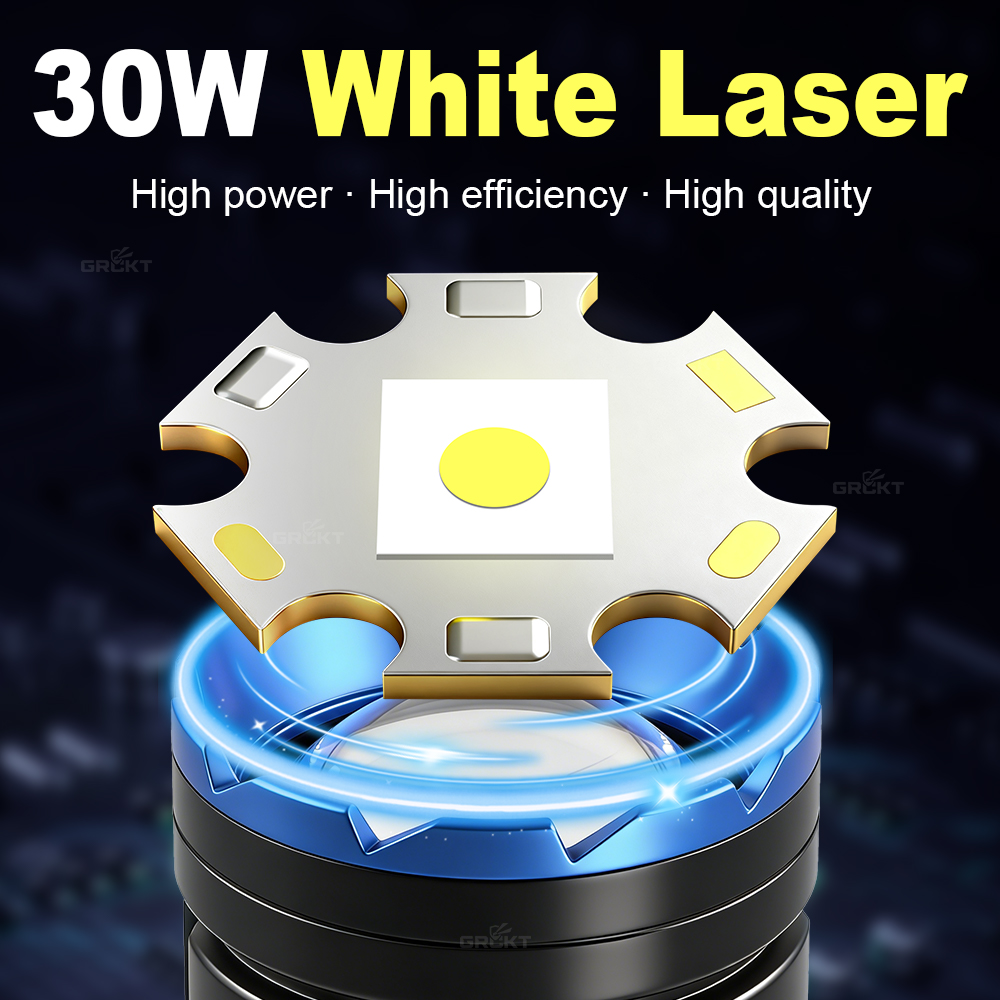 White Laser Camping Flashlight - đánh giá và giá Outdoor Power Reno