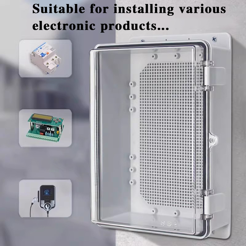 IP66 Waterproof Grey/Transpare - đánh giá và giá Outdoor Power Outlet Box