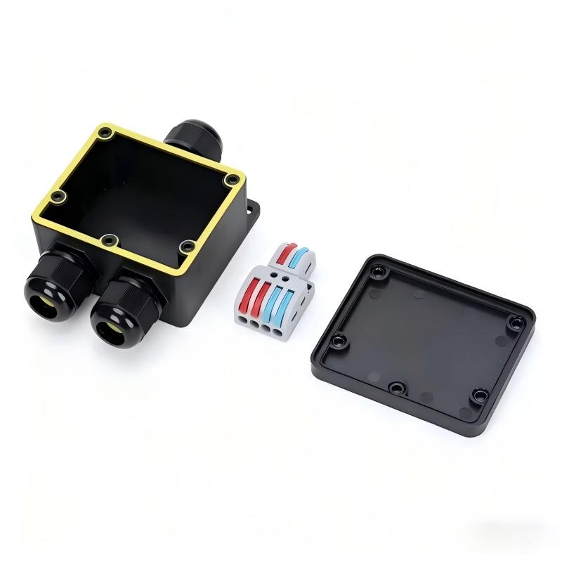 Junction Box Waterproof IP68 2 - đánh giá và giá Outdoor Power Outlet Box