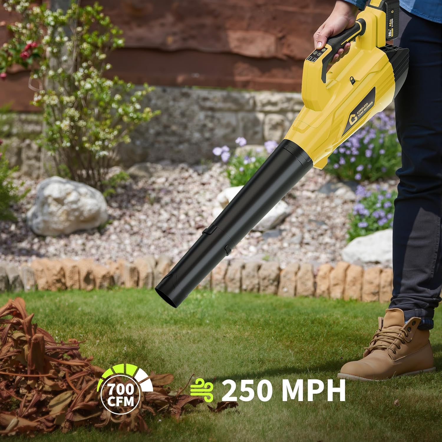 20V Cordless Leaf Blower 700 C - đánh giá và giá Leaf Blower Cordless