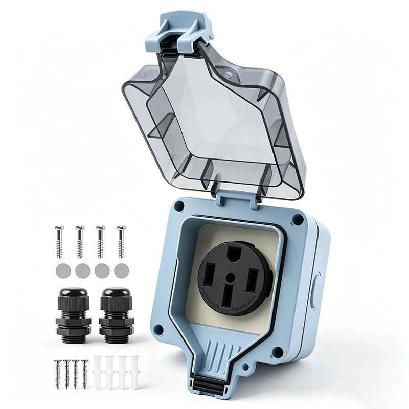 Outdoor Power Outlet Box Water - đánh giá và giá Outdoor Power Outlet