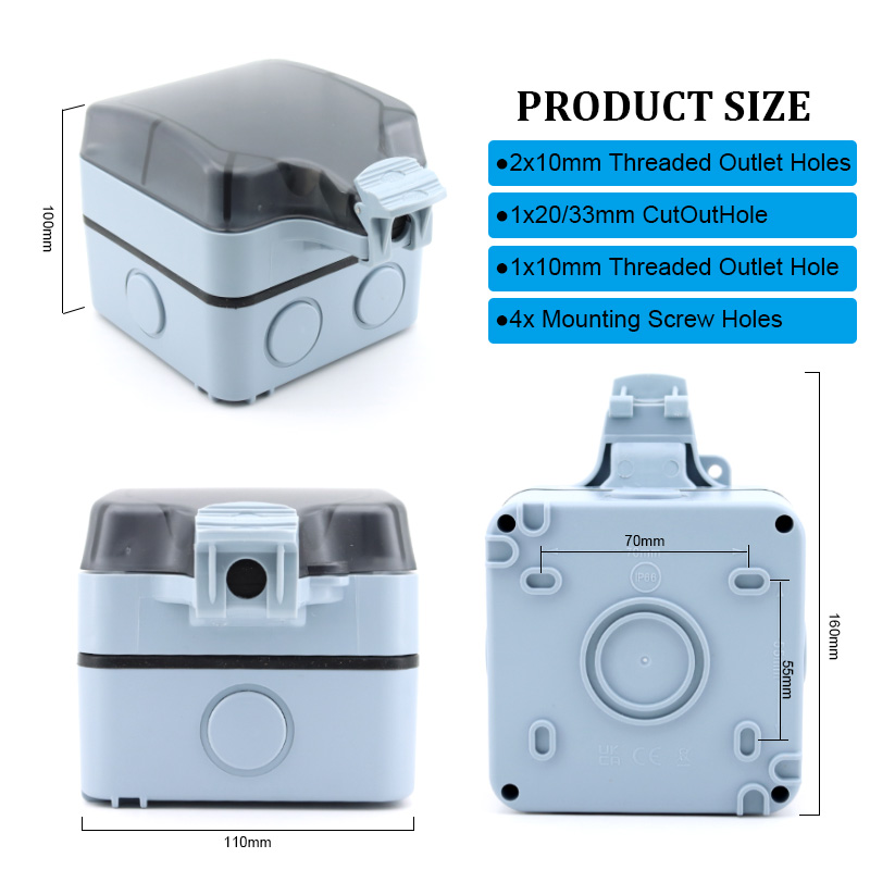 Outdoor Power Outlet Box Water - đánh giá và giá Outdoor Power Outlet
