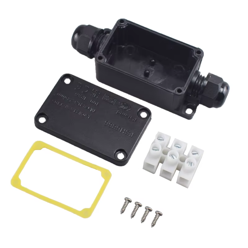 Waterproof Junction Box 2 Way  - đánh giá và giá Outdoor Power Outlet Box