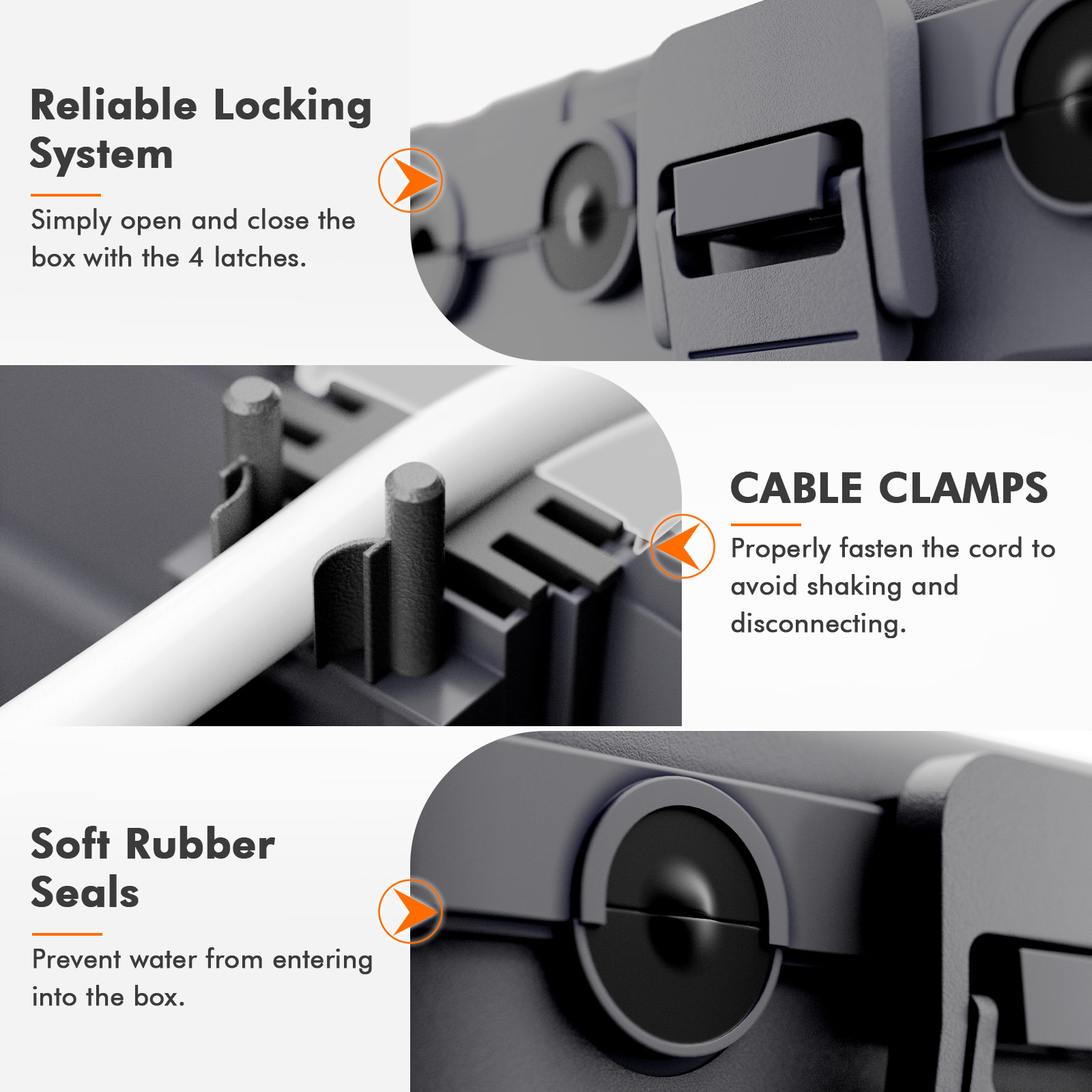 Outdoor Weatherproof Connectio - đánh giá và giá Outdoor Power Strip With Cover