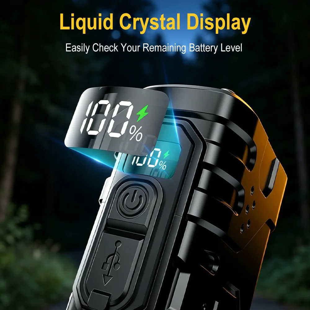 BORUIiT Hand Crank EDC LED Fla - đánh giá và giá Outdoor Power Reno