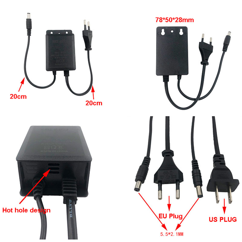 Power Adapter US/EU Outdoor Wa - đánh giá và giá Outdoor Power Supply 12V