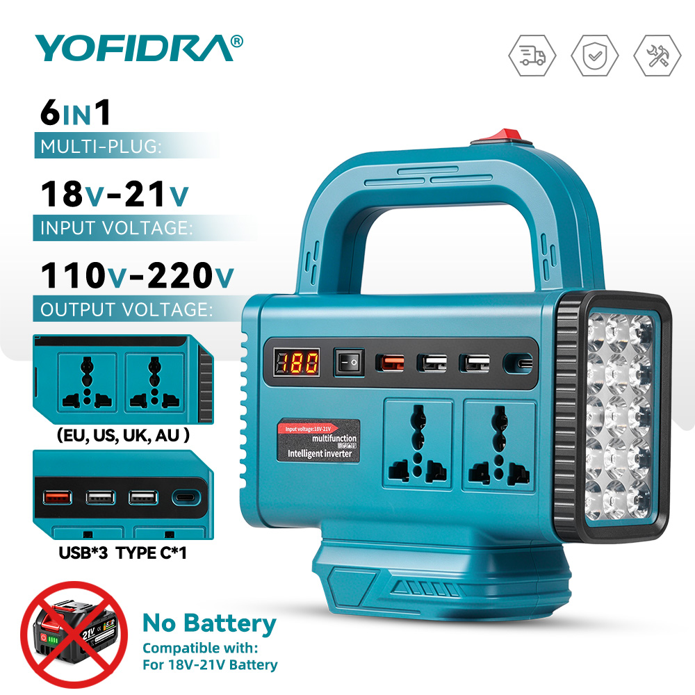 YOFIDRA 220V Portable Power In - đánh giá và giá Outdoor Power Outlet