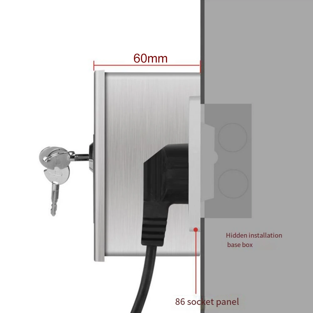 Waterproof Stainless Steel Ele - đánh giá và giá Outdoor Power Outlet