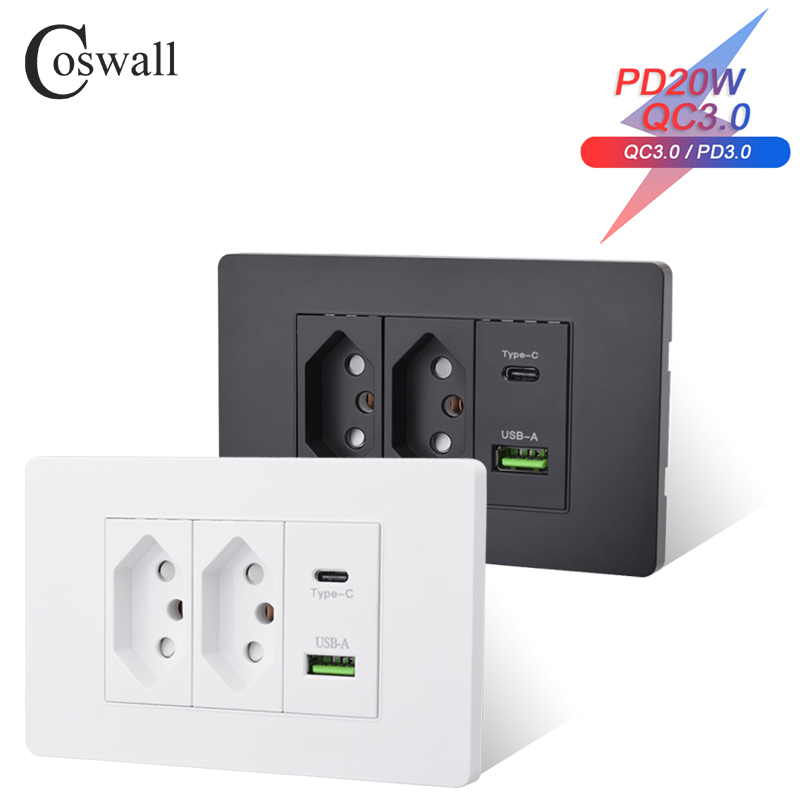 Coswall PC Brazil Standard 20A - đánh giá và giá Outdoor Power Outlet