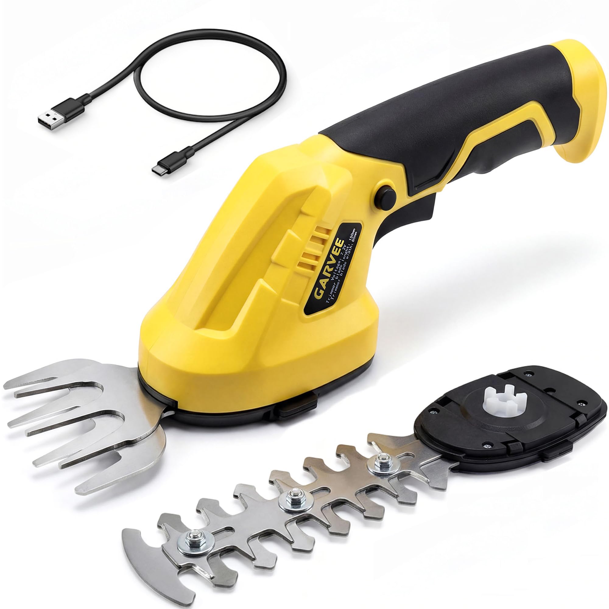 2-in-1 Cordless Grass Shear He - đánh giá và giá Hedge Trimmer Cordless