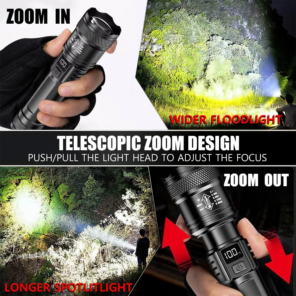 Rechargeable LED Flashlight Zo - đánh giá và giá Outdoor Power Reno