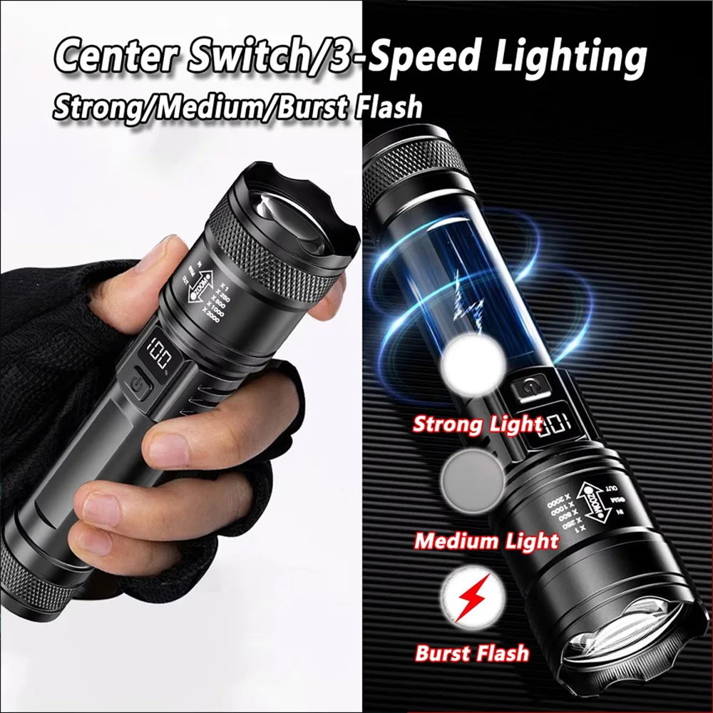 Rechargeable LED Flashlight Zo - đánh giá và giá Outdoor Power Reno