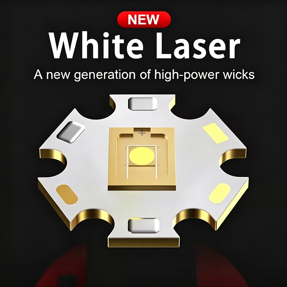 White Laser High Power Flashli - đánh giá và giá Outdoor Powerbank