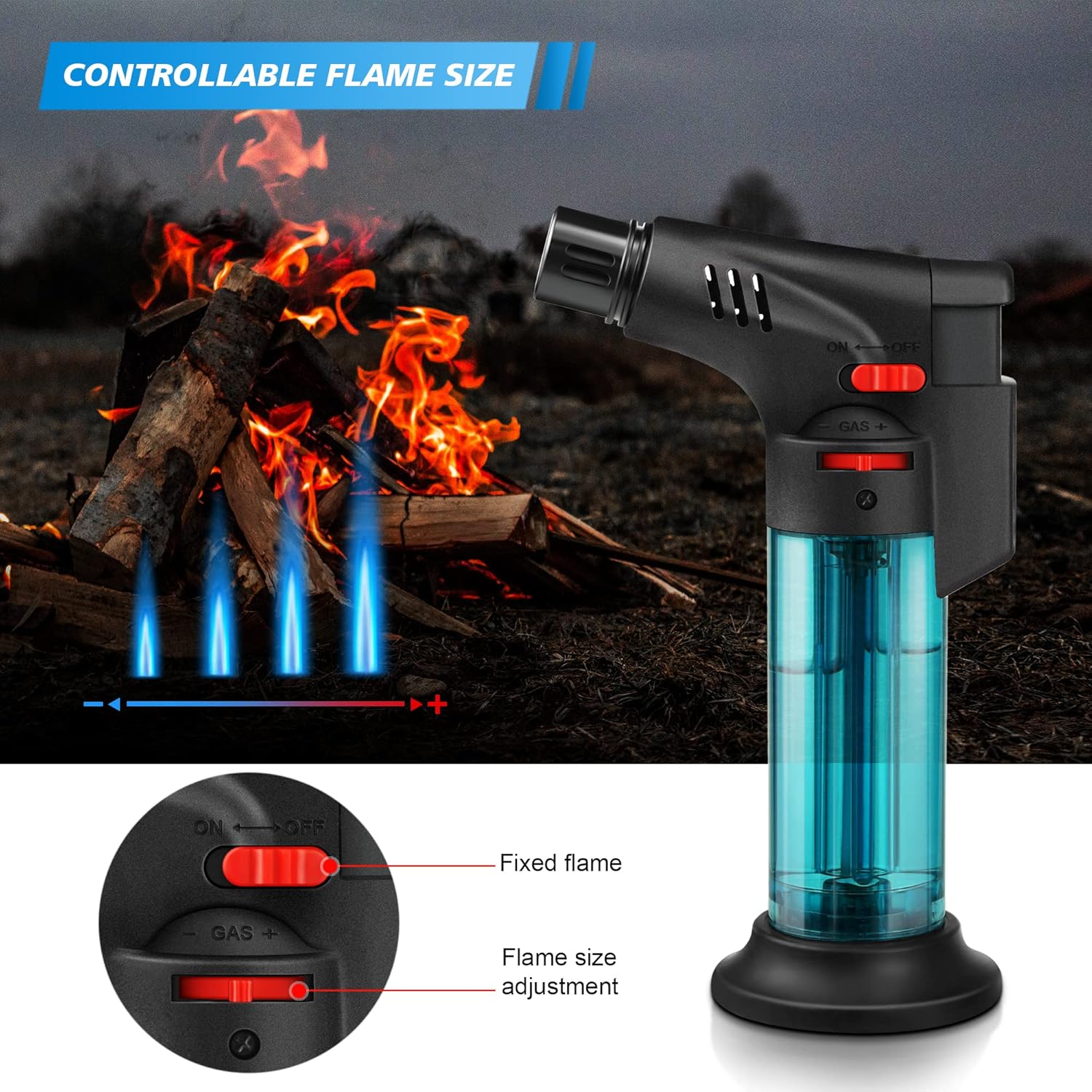 Torch Lighters, Jet Flame, But - đánh giá và giá Outdoor Kitchen Power Burner