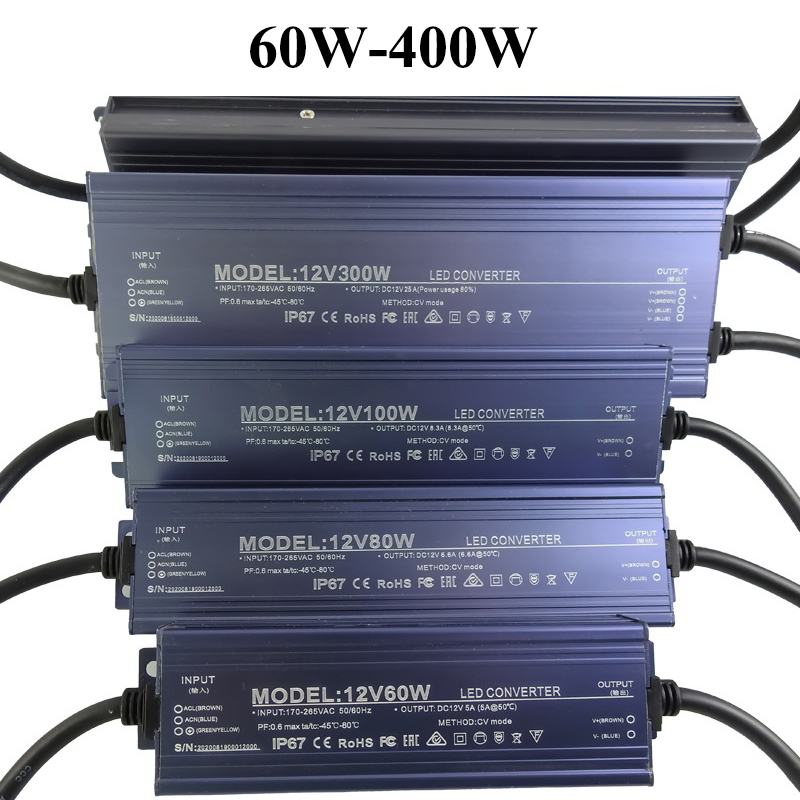 12V 24V Waterproof Power Suppl - đánh giá và giá Outdoor Power Supply 12V